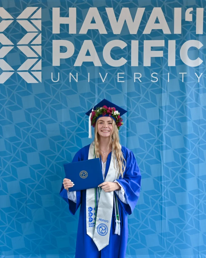 Etudiante à Hawaii Pacific University